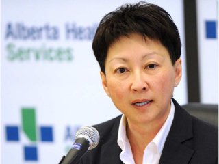 Dr. Verna Yiu, interim president and CEO of Alberta Health Services.