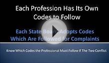 Mental Health Professional Codes of Ethics