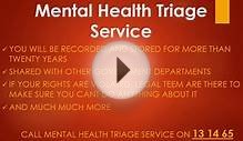 Mental Health Triage Service South Australia