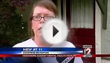 Neighbors against a mental health facility in their