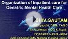 Organization of inpatient care for Geriatric Mental Health